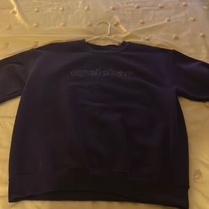 Purple cycle bar sweatshirt